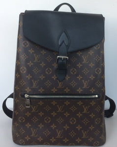 Louis Vuitton palk macassar backpack unisex