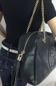 Gucci large soho chain bag