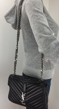 Load image into Gallery viewer, Saint Laurent college medium chain matelasse  bag