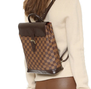 Louis Vuitton damier soho backpack