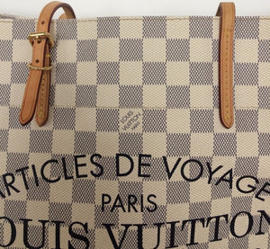 Louis Vuitton cabas voyage azur limited edition