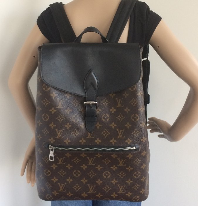 louis vuitton backpack palk monogram macassar brown Louis Vuitton palk macassar backpack unisex – Lady Clara's Collection
