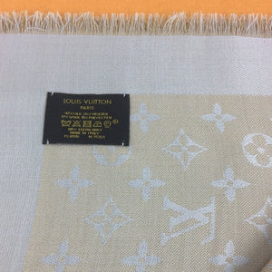 Louis Vuitton shine shawl greige