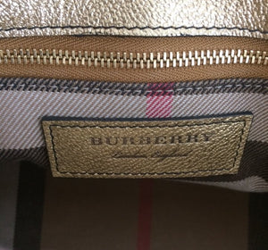 Burberry small buckle tote