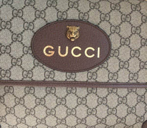 Gucci GG supreme web neo vintage messenger