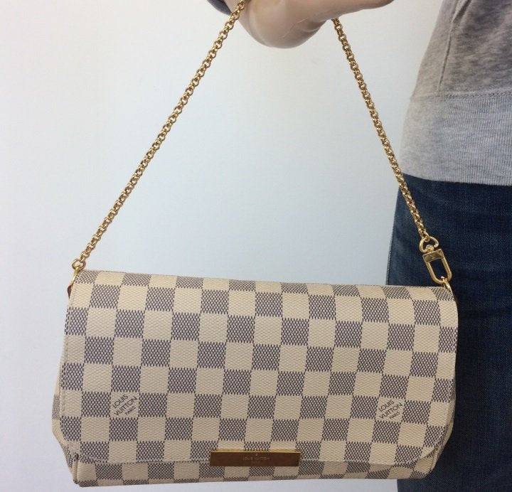 LOUIS VUITTON FAVORITE MM AZUR — LSC INC