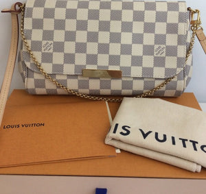 Louis Vuitton favorite MM azur