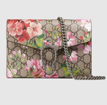 Load image into Gallery viewer, Gucci supreme  dionysus blooms wallet on chain