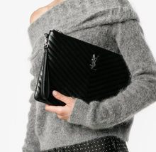 Load image into Gallery viewer, Saint Laurent YSL monogram tablet pouch