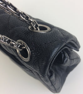 Chanel 2.55 reissue 224 mini double flap in caviar
