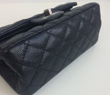 Load image into Gallery viewer, Chanel 2.55 reissue 224 mini double flap in caviar