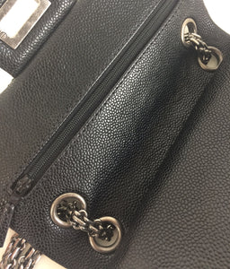 Chanel 2.55 reissue 224 mini double flap in caviar