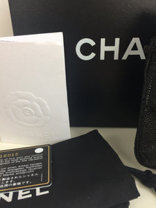 Chanel 2.55 reissue 224 mini double flap in caviar
