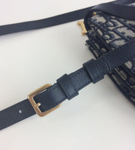 Load image into Gallery viewer, Dior Oblique saddle pochette or cross body bag