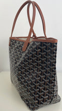 Load image into Gallery viewer, Goyard st Louis tote pm size black/ naturel