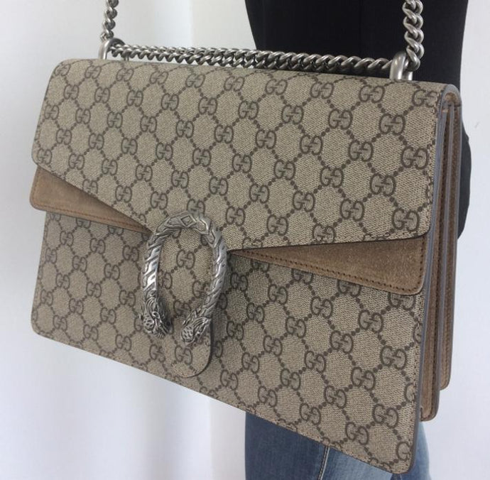 Gucci dionysus supreme GG medium shoulder bag