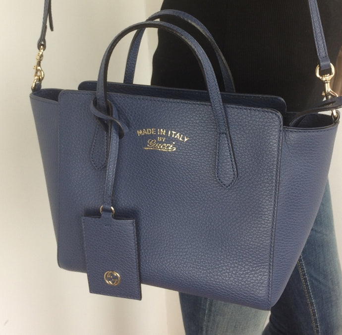 Gucci swing tote crossbody bag