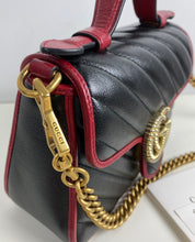 Load image into Gallery viewer, Gucci GG mini marmont top handle