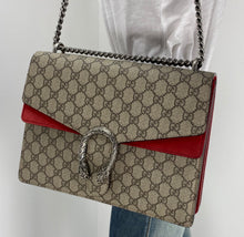 Load image into Gallery viewer, Gucci dionysus supreme GG medium shoulder bag