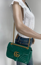 Load image into Gallery viewer, Gucci marmont small matelasse shoulder bag