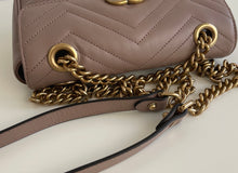 Load image into Gallery viewer, Gucci mini marmont in dusty pink