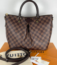 Load image into Gallery viewer, Louis Vuitton Siena MM in damier ebene