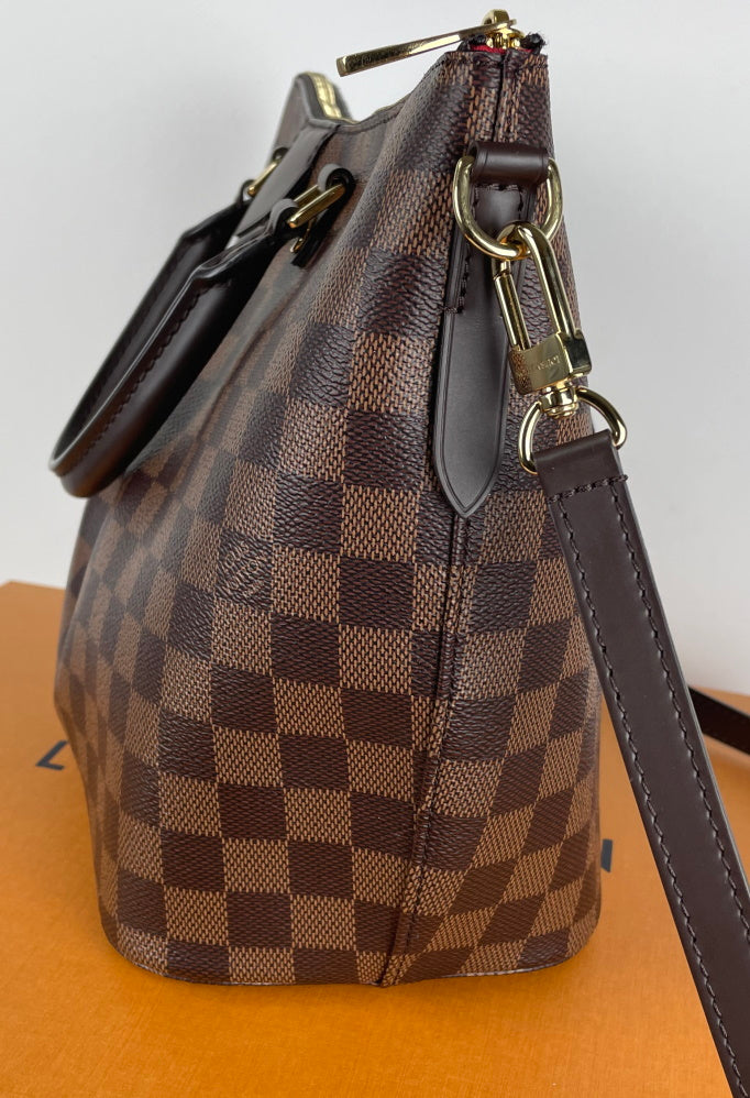 Bolsa Louis Vuitton Siena Damier Ébène MM Siena