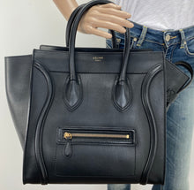 Load image into Gallery viewer, Céline mini luggage in black