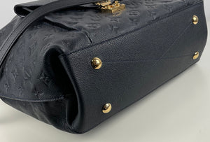 Louis Vuitton metis hobo in empreinte leather