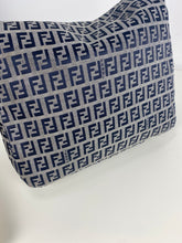 Load image into Gallery viewer, Fendi vintage blue zucca monogram bag