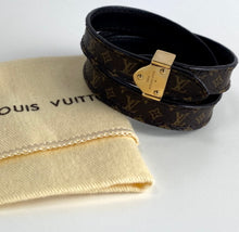 Load image into Gallery viewer, Louis Vuitton triple wrap bracelet