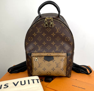 Louis Vuitton palm springs PM backpack reverse
