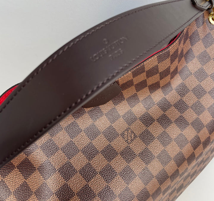 Louis Vuitton graceful MM in damier ebene – Lady Clara's Collection