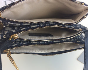Dior Oblique saddle pochette or cross body bag