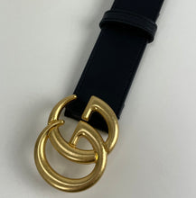 Load image into Gallery viewer, Gucci marmont belt gold shiny size 85