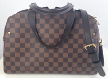 Load image into Gallery viewer, Louis Vuitton kensington bowling bag in damier ebene