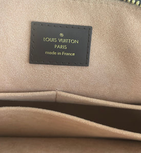 Louis Vuitton kensington bowling bag in damier ebene
