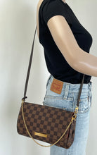 Load image into Gallery viewer, Louis Vuitton favorite MM in damier ebene