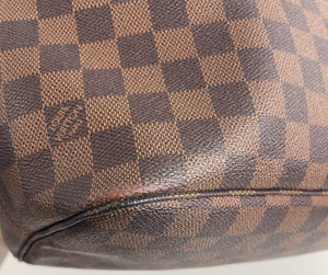 Louis Vuitton Neverfull MM size in damier ebene