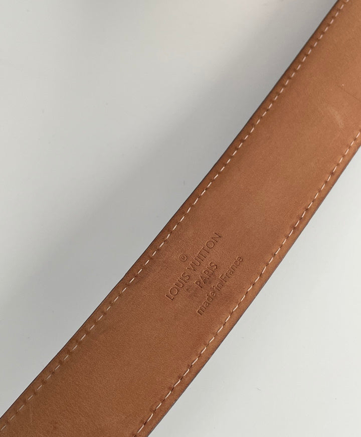 Louis Vuitton Monogram Canvas Ellipse Belt Size 90/36 - Yoogi's Closet