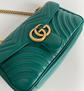 Gucci marmont small matelasse shoulder bag