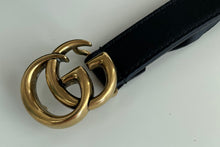 Load image into Gallery viewer, Gucci skinny marmont belt size 95