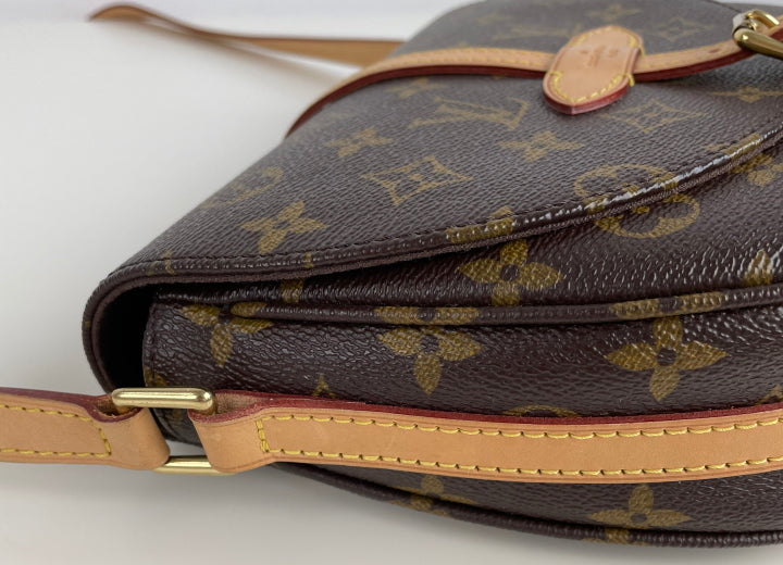 Louis Vuitton CHANTILLY GM MONOGRAM Brown Leather ref.99345 - Joli Closet