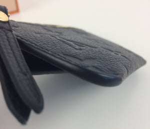 Louis Vuitton card or key pouch in empreinte