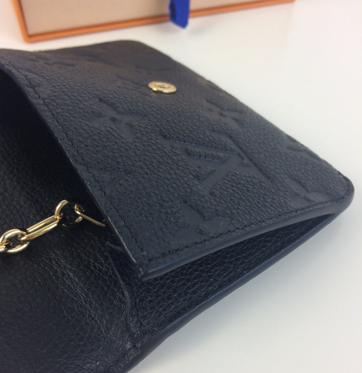 Louis Vuitton card or key pouch in empreinte – Lady Clara's Collection