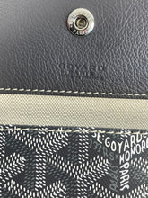 Load image into Gallery viewer, Goyard small pouch in grey canvas