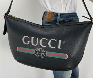 Gucci half moon hobo bag