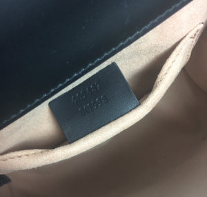 Gucci small signature padlock bag