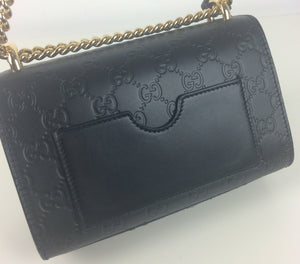 Gucci small signature padlock bag