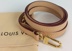 Louis Vuitton vachetta strap